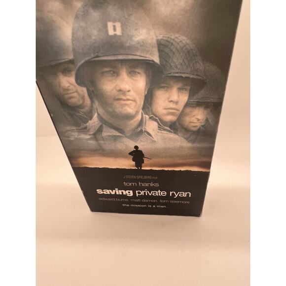 Saving Private Ryan (VHS, 1999, Paramount) Tom Hanks/Matt Damon/Tom Sizemore! - Picture 6 of 6